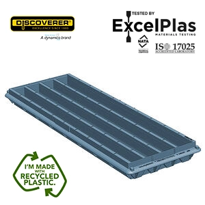 Discoverer S3 Recycled Plastic Core Tray